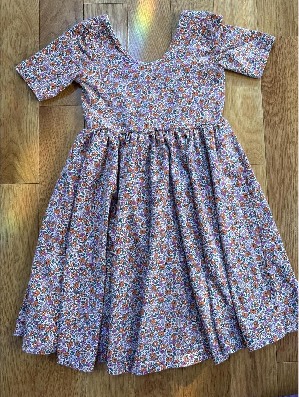 Alice + Ames Girls Floral Twirl Dress Size 6